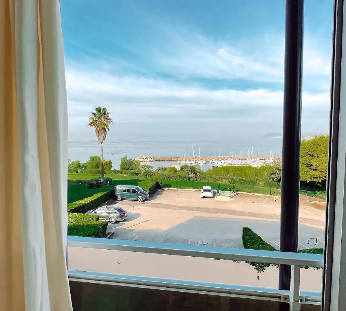 סיס-פור-לה-פלאז' T3 Avec Vue Mer Imprenable Dans Une Residence Avec Piscine דירה