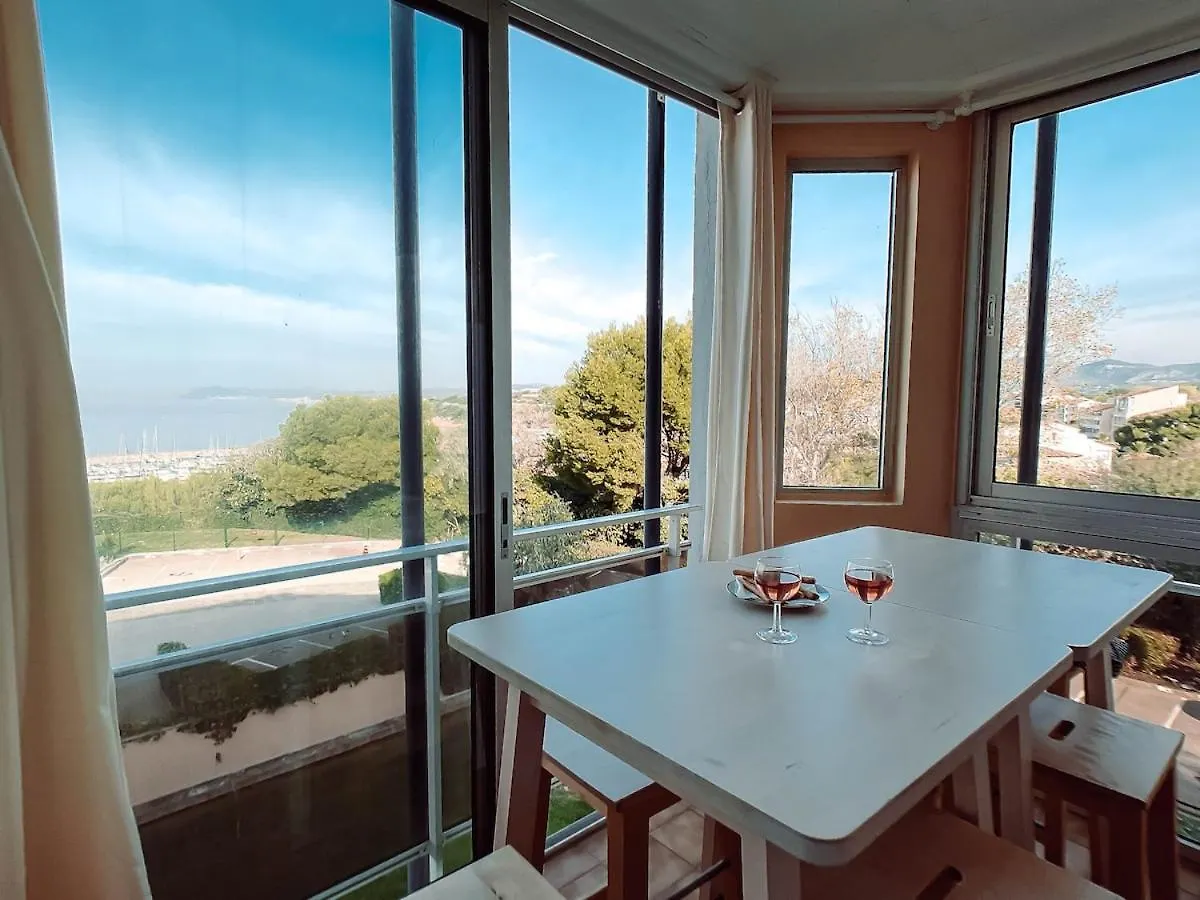 סיס-פור-לה-פלאז' T3 Avec Vue Mer Imprenable Dans Une Residence Avec Piscine 0*,  צרפת